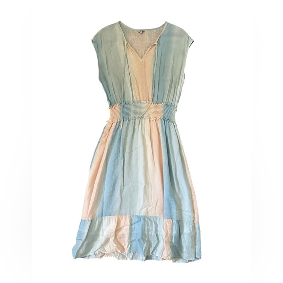 Ashlyn Midi Dress in Sunset Gradient RAILS Large - Picture 3 of 8